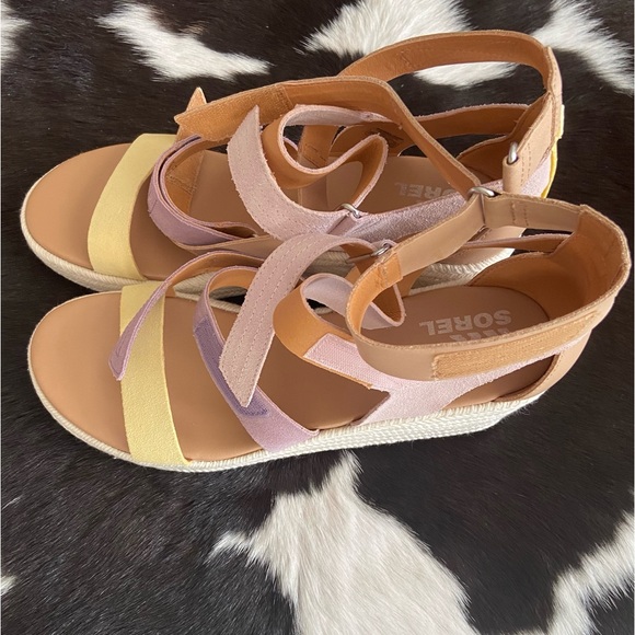 🔖 SOREL Cameron Wedge (1999211553) Shale Mauve Sea Salt - Picture 5 of 13